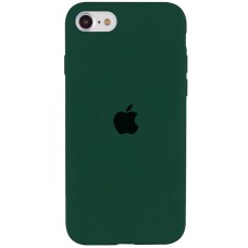 Чохол Silicone Case Full Protective (AA) для Apple iPhone SE (2020) / 7 / 8 (4.7") Зелений / Forest green