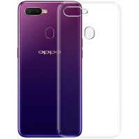 TPU чохол Epic Transparent 1,5mm для Oppo A5s / Oppo A12 / A7 Безбарвний (прозорий)