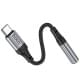Перехідник Hoco LS36 Fresh Type-C to 3,5 AUX Black