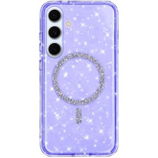 Чохол TPU Eclipse Sparkle (MagFit) для Samsung Galaxy S26 Purple