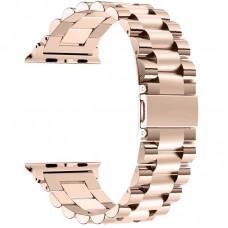 Ремінець Steel Elegance для Apple Watch 38/40/41/42mm(ser.10) Rose Gold