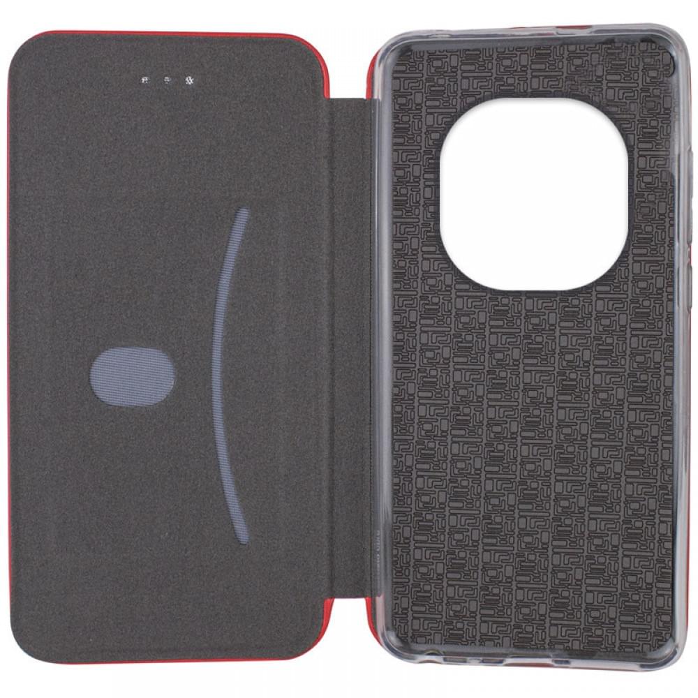 Шкіряний чохол-книжка Classy для Xiaomi Redmi Note 14 Pro 5G / 14 Pro+ 5G Червоний