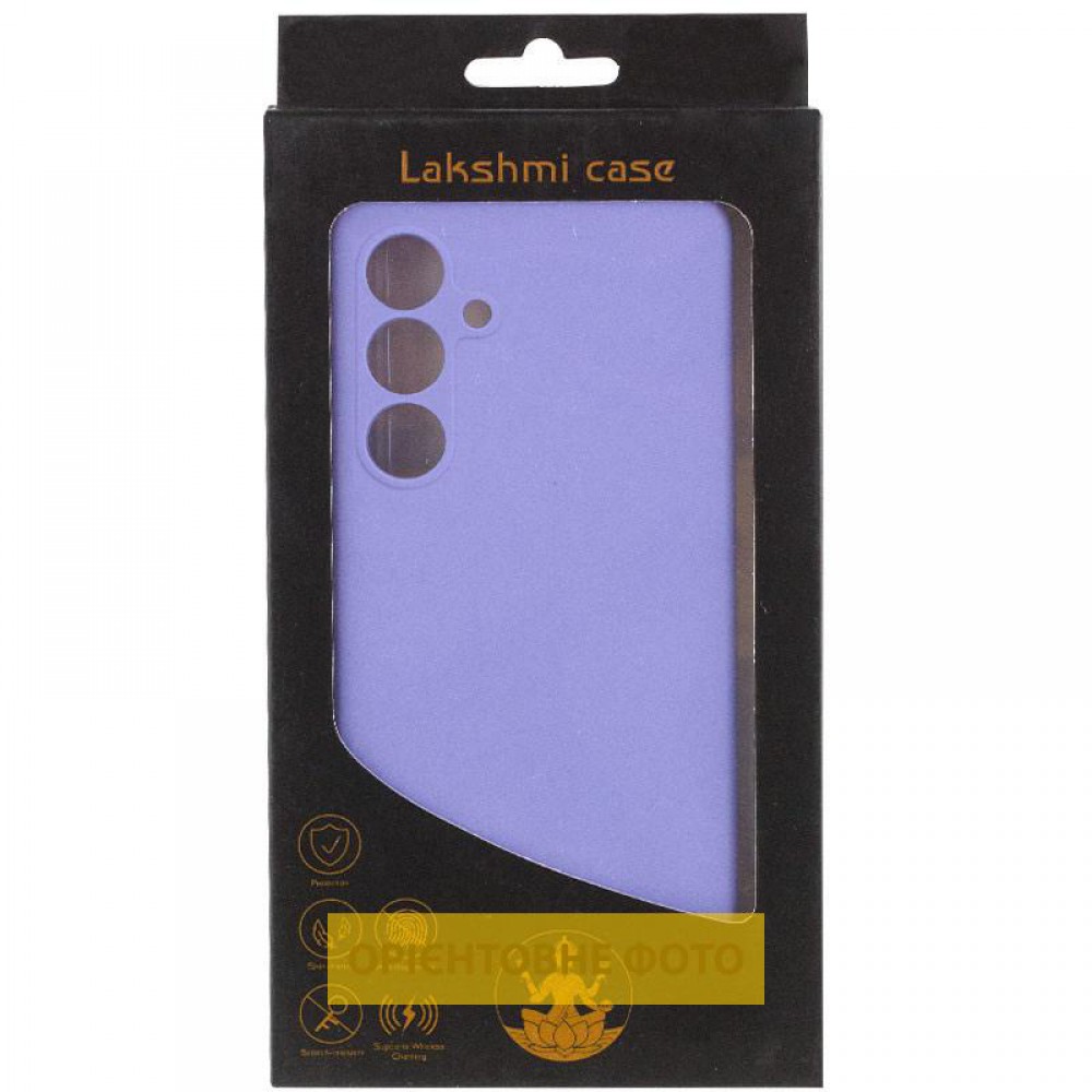 Чохол Silicone Cover Lakshmi Full Camera (AAA) для Samsung Galaxy A12 Бузковий / Dasheen