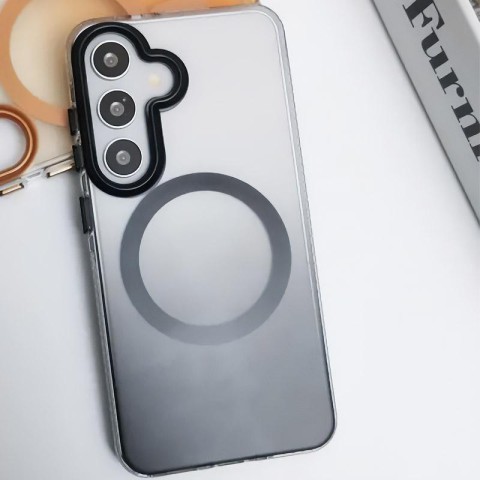 Чохол TPU+PC Phantom with MagSafe для Samsung Galaxy S25+ Grey