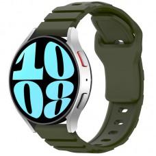 Силіконовий ремінець Defense для Smart Watch 22mm Dark Olive