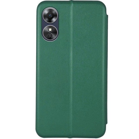 Шкіряний чохол-книжка Classy для Oppo A17 / A17K Зелений