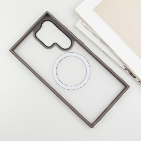 Чохол Ummi Colorful with MagSafe для Samsung Galaxy S24 Ultra Сірий / Grey