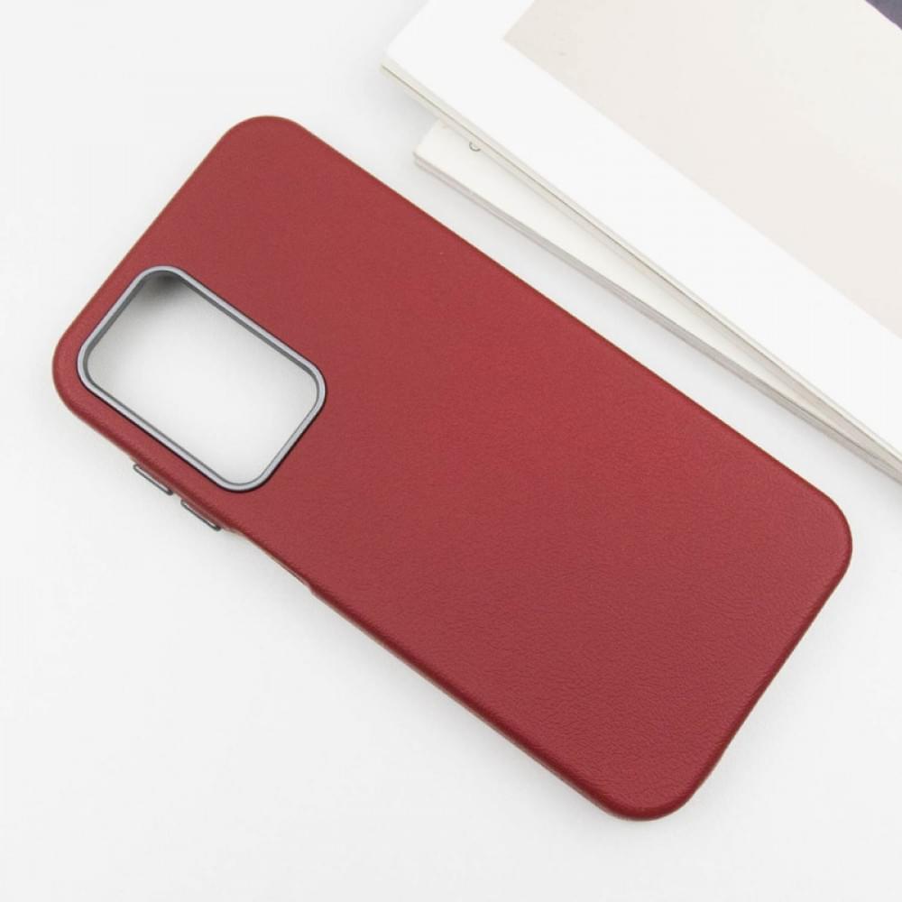 Кожаный чехол Leather Case Metal Buttons для Samsung Galaxy A15 4G/5G / M15 5G