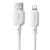 Дата кабель Baseus Silky Series OS Fast Charging USB to Lightning 2.4A (1m) (P1037770) Moon White