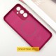 Чохол Silicone Cover Lakshmi Full Camera (AA) with MagFit для Samsung Galaxy S25 Edge Червоний / Rose Red