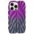 TPU чохол Leaf для Apple iPhone 15 Pro (6.1") Violet / Grey