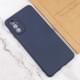 Чохол TPU GETMAN Liquid Silk Full Camera для Samsung Galaxy S24 Синій / Midnight Blue