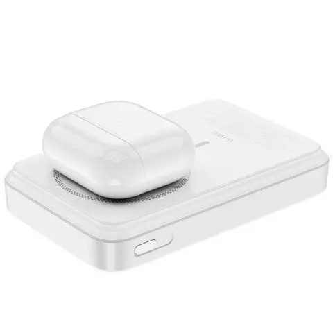 Портативний ЗП Power Bank WIWU Wi-P061 22.5W+PD20W з БЗП+iWatch with cable 10000 mAh White
