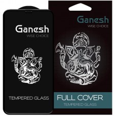 Захисне скло Ganesh (Full Cover) для Apple iPhone 11 Pro Max / XS Max (6.5") Чорний