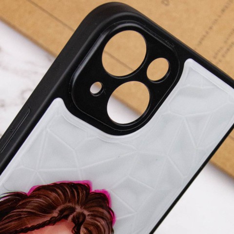 TPU+PC чохол Prisma Ladies для Apple iPhone 14 (6.1") Chocolate