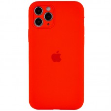 Чохол Silicone Case Full Camera Protective (AA) для Apple iPhone 12 Pro (6.1") Червоний / Red