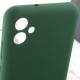 Чохол Silicone Cover Lakshmi Full Camera (AA) with logo для Samsung Galaxy A05 Зелений / Dark green