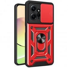 Чохол Ummi Camshield Serge Ring для Xiaomi Redmi Note 12 4G Червоний