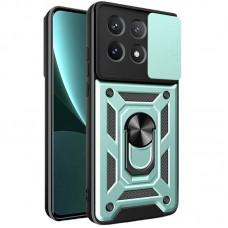 Чохол Ummi Camshield Serge Ring для Xiaomi Poco X6 Pro Зелений
