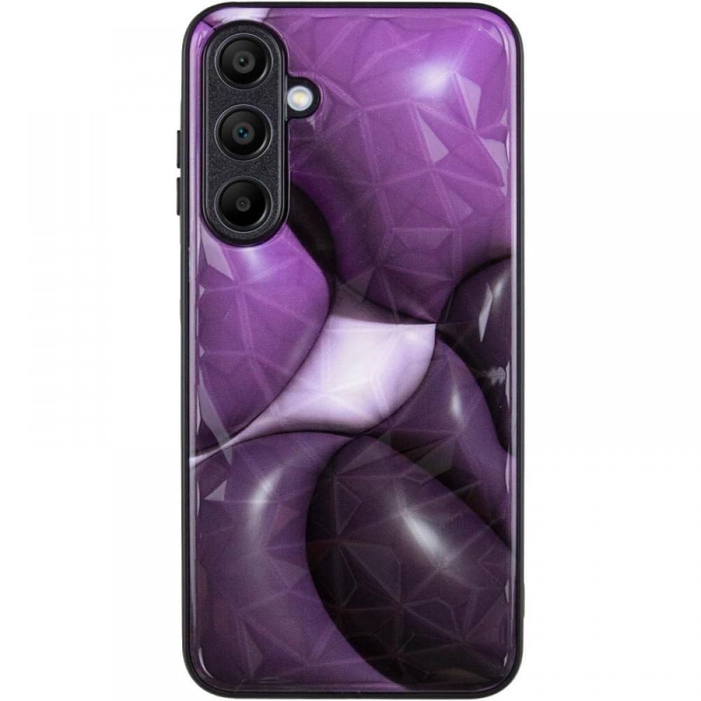 TPU+PC чохол Prisma BubbleGum для Samsung Galaxy A25 5G 3D Purple