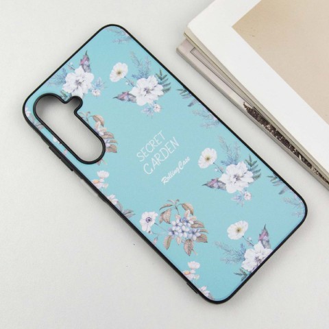 TPU+PC чохол Secret Garden для Samsung Galaxy A25 5G Mint