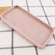 Чохол Silicone Case Square Full Camera Protective (AA) для Apple iPhone XS / X (5.8") Рожевий / Pink Sand