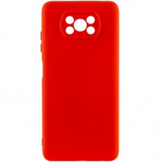 Чохол Silicone Cover Lakshmi Full Camera (AAA) для Xiaomi Poco X3 NFC / Poco X3 Pro Червоний / Red