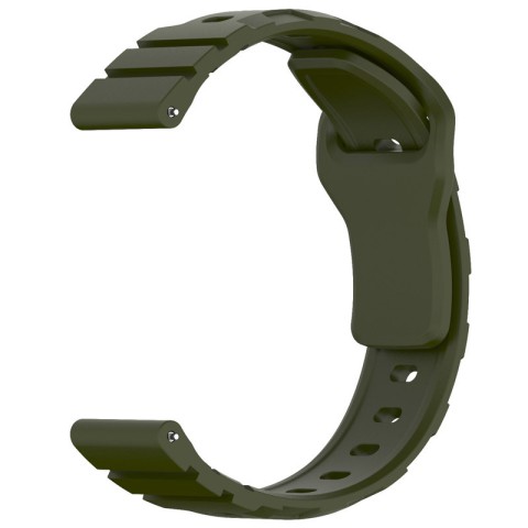 Силіконовий ремінець Defense для Smart Watch 22mm Dark Olive