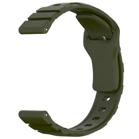Силіконовий ремінець Defense для Smart Watch 22mm Dark Olive