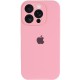 Чохол Silicone Case Full Camera Protective (AA) для Apple iPhone 14 Pro Max (6.7") Рожевий / Light pink