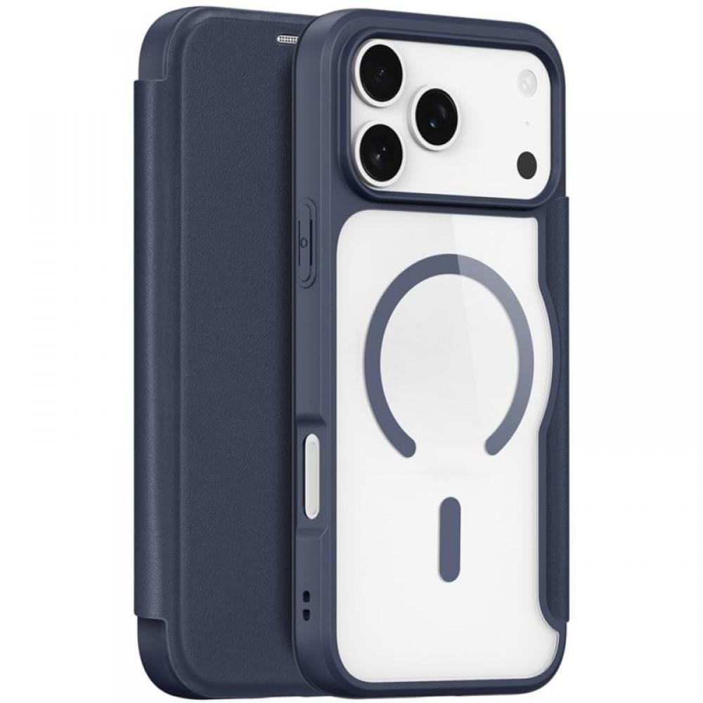 Чохол-книжка Dux Ducis Skin X Pro with MagSafe для Apple iPhone 17 Pro Max (6.9") Blue