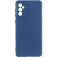 Чохол TPU GETMAN Liquid Silk Full Camera для Samsung Galaxy A35 Синій / Navy Blue