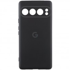 Чохол Silicone Cover Lakshmi Full Camera (AAA) with Logo для Google Pixel 9 Pro XL Чорний / Black