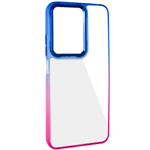 Чохол TPU+PC Fresh sip series для Xiaomi Redmi Note 13 Pro 4G / Poco M6 Pro 4G / Note 14S Рожевий / Синій