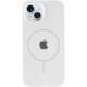 Чохол Silicone Case Full Protective (AA) with MagSafe для Apple iPhone 15 (6.1") Білий / White