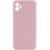 Чохол TPU GETMAN Liquid Silk Full Camera для Samsung Galaxy A04 Рожевий / Pink Sand