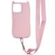 Чохол TPU GETMAN Cat with straps для Apple iPhone 15 Pro (6.1") Pink