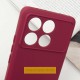 Чохол TPU GETMAN Liquid Silk Full Camera для Xiaomi Poco X6 / Note 13 Pro 5G Бордовий / Marsala