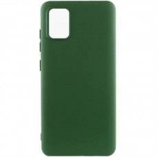 Чохол Silicone Cover Lakshmi (AA) для Samsung Galaxy A31 Зелений / Dark green