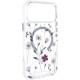 TPU+PC чохол Clear Garden with MagSafe для Apple iPhone 17 Pro (6.3") Cherry Petal
