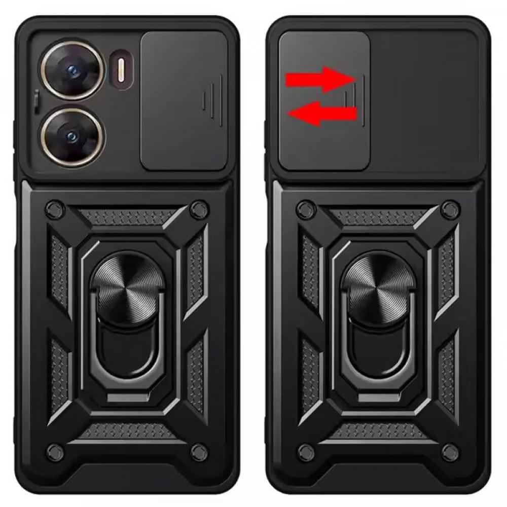 Чохол Ummi Camshield Serge Ring для Xiaomi Poco X7 Pro Чорний