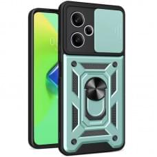 Чохол Ummi Camshield Serge Ring для Xiaomi Poco M6 Pro 5G Зелений