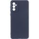 Чохол TPU GETMAN Liquid Silk Full Camera для Samsung Galaxy A56 5G Синій / Midnight Blue