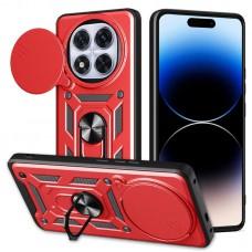 Чохол Ummi Camshield Serge Ring для Xiaomi Redmi Note 14 Pro 4G Червоний