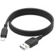 Дата кабель Hoco X90 Cool silicone USB to Lightning (1m) Black