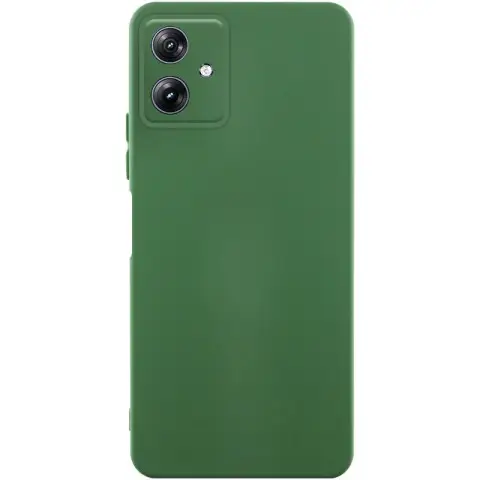 Чохол TPU GETMAN Liquid Silk Full Camera для Motorola Moto G54 Зелений / Dark green