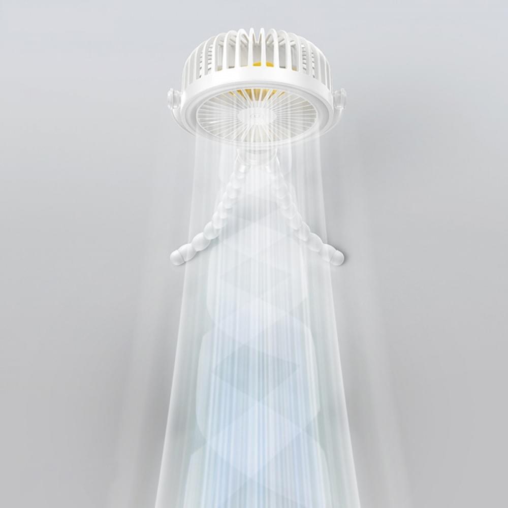 Портативний вентилятор Usams ZB289 Baby Stroller fan 2000mAh White