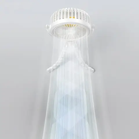 Портативный вентилятор Usams ZB289 Baby Stroller fan 2000mAh