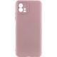 Чохол TPU GETMAN Liquid Silk Full Camera для Motorola Moto G72 Рожевий / Pink Sand