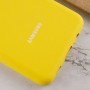 Чохол Silicone Cover Full Protective (AA) для Samsung Galaxy A02 Жовтий / Yellow